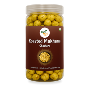 Gutnut Chatkara Flavoured roasted Makhana 90g Jar